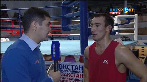 Боксшы Ерік Әлжанов: Рингте өзімді жақсы сезіндім (ВИДЕО)
