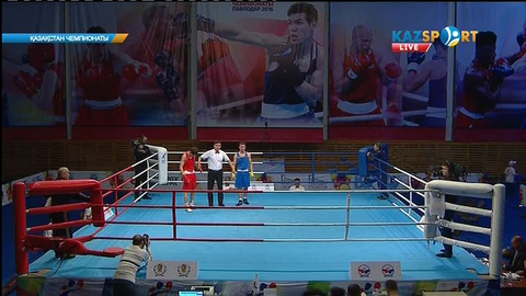 Бокстан Қазақстан чемпионаты: Тартысты жекпе-жекте Оразхан Ергеш (60 кг) қарсыласын жеңді (ВИДЕО)