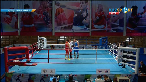 Бокстан Қазақстан чемпионаты: Қайрат Ерәлиев (56 кг) жартылай финалға шықты (ВИДЕО)