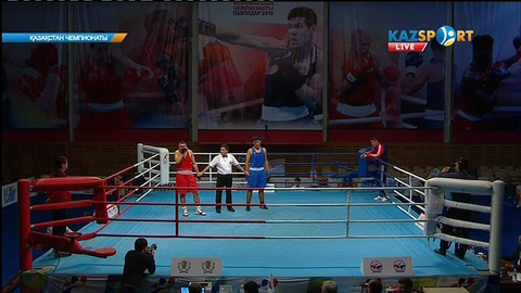 Бокстан Қазақстан чемпионаты: өте ауыр салмақта Қамшыбек Қоңқабаев пен Олжас Букаев финалға шықты (ВИДЕО)