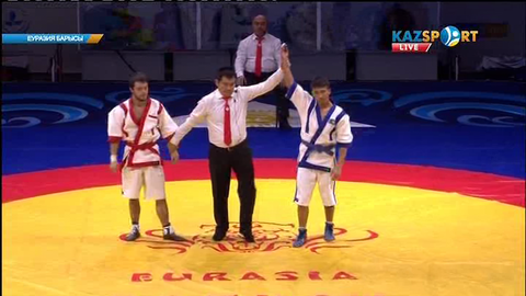 Еуразия Барысы - 2016: Ержан Мағауинов (60 кг) қарсыласынан басым түсті (ВИДЕО)