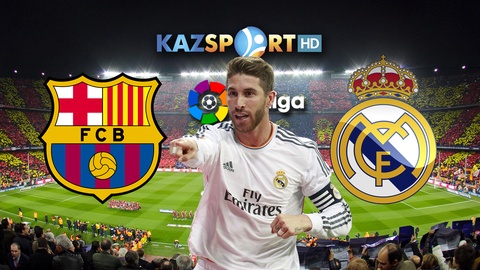«Барселона» - «Реал»: Серхио Рамос басымен гол салды - 1:1 (ВИДЕО)