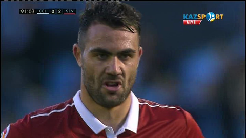 «Сельта» - «Севилья»: Иборраның үшінші голы - 0:3 (ВИДЕО)