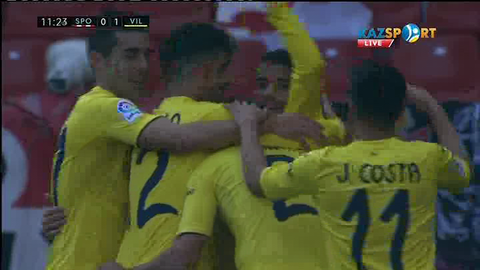 «Спортинг» - «Вильярреал»: Джонатан дос Сантостың голы - 0:1 (ВИДЕО)