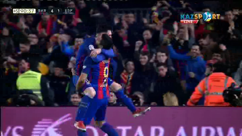 «Барселона» - «Эспаньол»: Лионель Мессидің голы - 4:1 (ВИДЕО)
