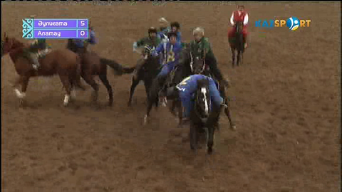 «Әулиеата» - «Алатау». Көкпар. Ұлттық ойын