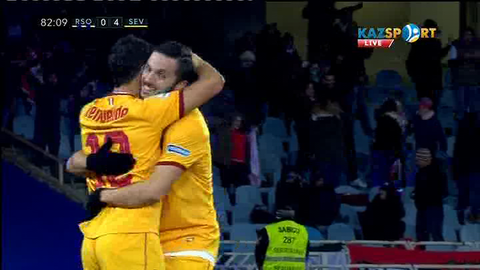 «Реал Сосьедад» - «Севилья»: Бен Йеддердің үшінші голы - 0:4 (ВИДЕО)