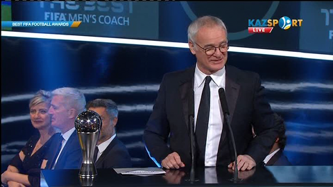 Клаудио Раньери - 2016 жылдың үздік бапкері (ВИДЕО)