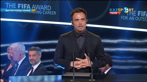 Футзалдан Бразилия құрамасының шабуылшысы Фалькао «Теңдесі жоқ мансабы» үшін марапатталды (ВИДЕО)