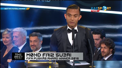 Мохд Фаиз Субри «Ференц Пушкаш» марапаты берілетін үздік гол авторы атанды  (ВИДЕО)