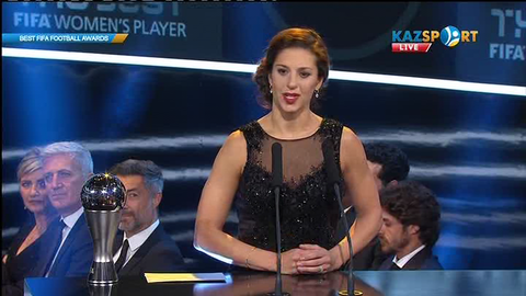 Карли Ллойд - 2016 жылдың әйелдер арасындағы үздік футболшы (ВИДЕО)