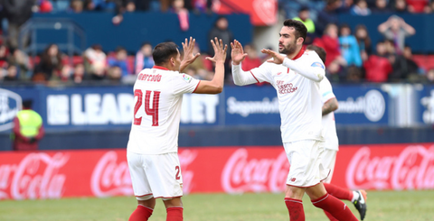 «Осасуна» - «Севилья»: Висенте Иборраның қарсылас қақпасына салған екінші голы - 2:2 (ВИДЕО)