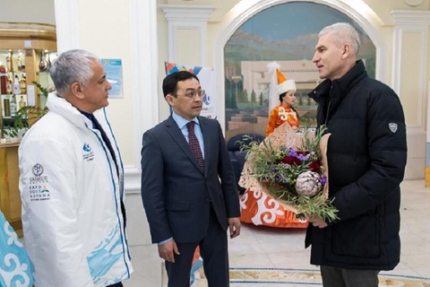 Алматыға Халықаралық студенттер спорты федерациясының президенті келді