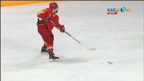 Универсиада-2017. Хоккей. Қытай - Қазақстан: Матчтағы алғашқы гол - 1:0 (ВИДЕО)