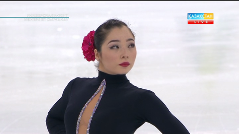 Универсиада-2017. Мәнерлеп сырғанаушы Айза Мамбекованың қысқа бағдарламада өнер көрсетуі (ВИДЕО)