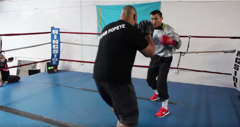 Қанат Исламның Робсен Ассисқа қарсы жекпе-жегі алдындағы жаттығуы (ВИДЕО)