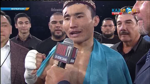 Қанат Ислам: Алдағы үлкен жеңістерде де қазақтың көк Туын көтеремін (ВИДЕО)