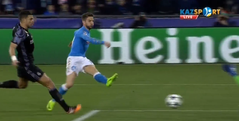 «Наполи» - «Реал Мадрид»: Дрис Мертенс есепті ашты - 1:0