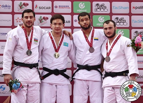 Дзюдошы Ислам Бозбаев «Grand Slam» турнирінде чемпион атанды