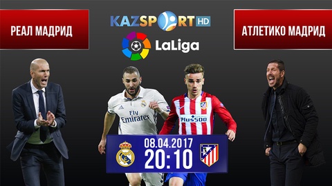 Мадридтік дерби «Kazsport» телеарнасында