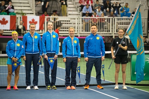 Теннистен Қазақстан құрамасы Канададан жеңіліп қалды