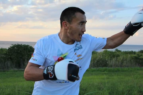 Қанат Ислам 26 мамырдағы жекпе-жегіне дайындық үстінде (ФОТО)