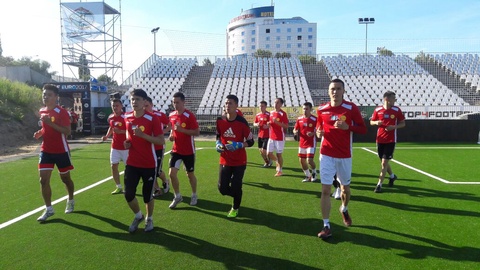 Мини-футболдан Қазақстан құрамасы Чехияда алғашқы жаттығуын жасады (ФОТО)