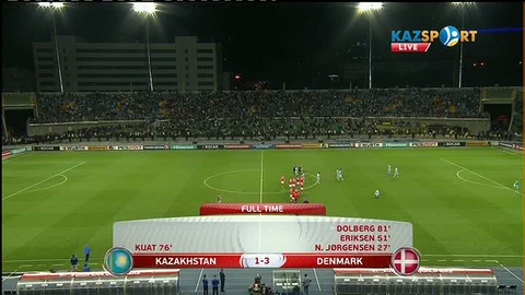 Қазақстан - Дания кездесуіне видеошолу (ВИДЕО)