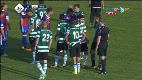 Футбол. Жолдастық кездесу. Спортинг (Лиссабон) - Базель