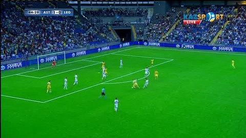 «Астана» - «Легия»: Иван Маевскийдің голы - 2:0 (ВИДЕО)