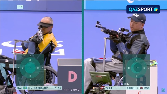 XVII Жазғы Паралимпиада | Пара оқ ату | Еркін Ғаббасов – күміс жүлдеге