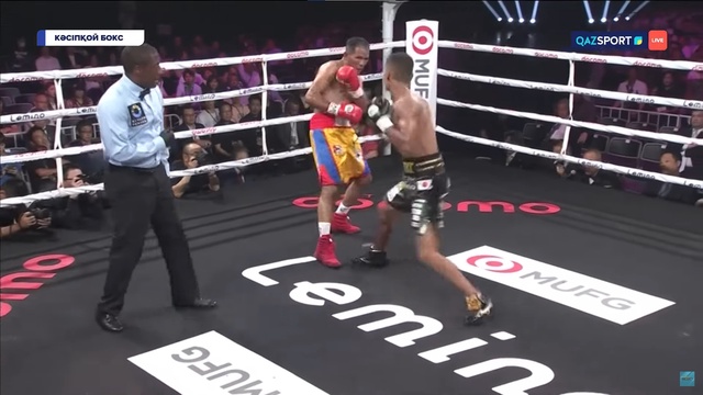 Кәсіпқой бокс | Энди Хираока – Исмаэль Барросо