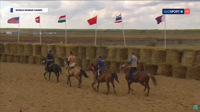 Жамбы ату | Мажар стилі | Абзал Тулыбек | V Дүниежүзілік көшпенділер ойындары