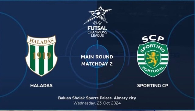 Шолу | Халадаш – Спортинг - 0:2 | Футзал | УЕФА Чемпиондар Лигасы | Негізгі кезең