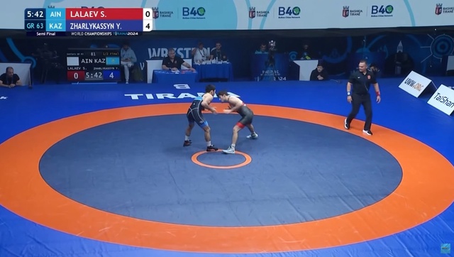 Ержет Жарлықасын - Садык Лалаев | Грек-рим күресі | 63 келі | Әлем чемпионаты