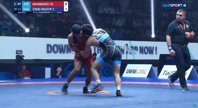 Ержет Жарлықасын - Нихат Захид Маммадали | Финал | Грек-рим күресі | 63 келі | Әлем чемпионаты