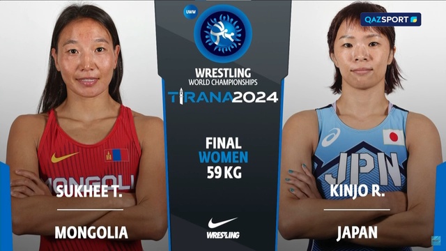 Сухэгийн Цэрэнчимэд - Рисако Кенжо | Әйелдер күресі | 59 келі | Әлем чемпионаты | Финал