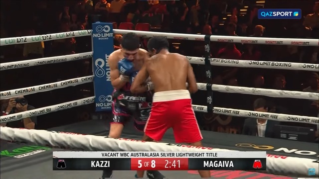 Кәсіпқой бокс | Чарли Каззи - Луи Магаива