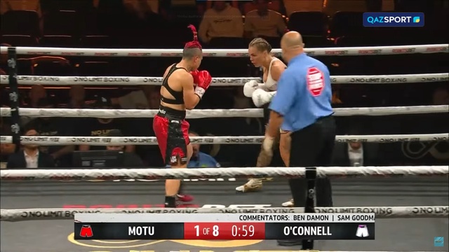 Кәсіпқой бокс | Меа Моту - Шэннон О’Коннелл