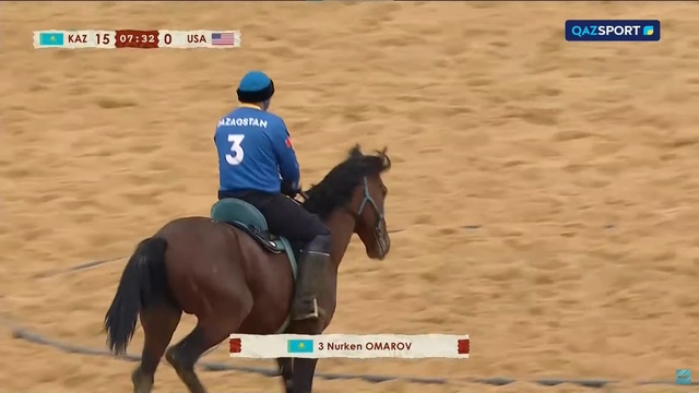 Қазақстан - АҚШ | Көк бөрі | Шолу | V Дүниежүзілік көшпенділер ойындары