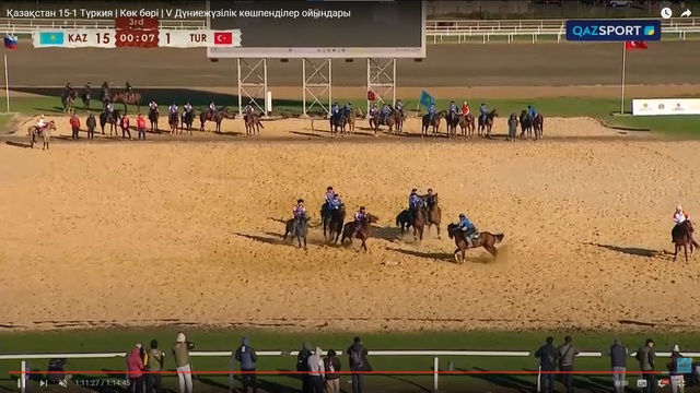 Қазақстан 15-1 Түркия | Көк бөрі | V Дүниежүзілік көшпенділер ойындары