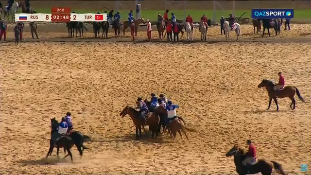 Ресей 8 - 2 Түркия | Үшінші орын| Көкпар | V Дүниежүзілік көшпенділер ойындары