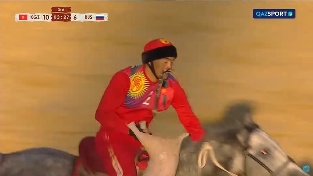 Қырғызстан 11-6 Ресей | Көк бөрі  | V Дүниежүзілік көшпенділер ойындары