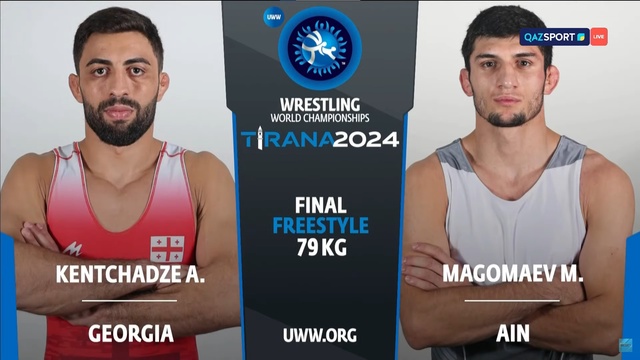 Автандил Кенчадзе - Магомед Магомаев | Финал | Еркін күрес  | 79 келі | Әлем чемпионаты