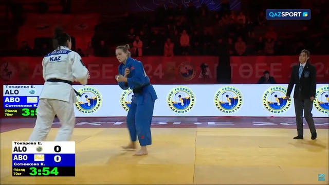 Е.Токарева - К.Сотникова | Дзюдо | Қазақстан чемпионаты | Финал
