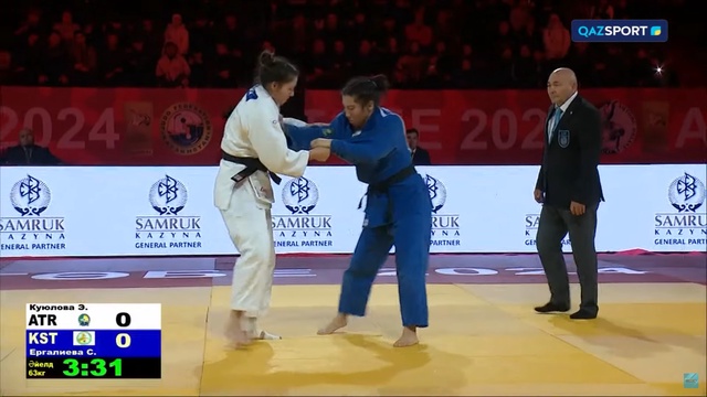 Э.Куюлова - С.Ерғалиева | Дзюдо | Қазақстан чемпионаты | Финал