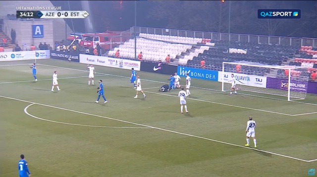 Әзербайджан – Эстония - 0:0 | УЕФА Ұлттар лигасы | Шолу | Обзор