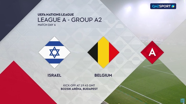 Израиль – Бельгия - 1:0 | УЕФА Ұлттар лигасы | Шолу | Обзор