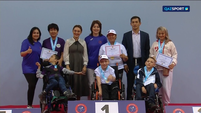 БОЧЧА. ҚР Чемпионаты. Марапаттау рәсімі