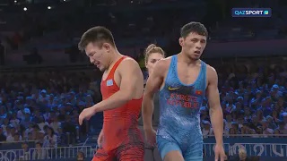 ХХХІІІ Жазғы Олимпиада Ойындары | Еркін күрес | 57 келі | Мейрамбек Қартбай – Бекзат Алмасұлы